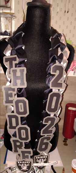 Raiders Graduation Leis