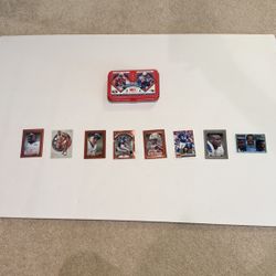 Press Pass SE Game-Used Tin & Card Lot – Inserts, Parallels, Mixed Sports Cards