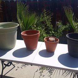 Pots And Water Hose