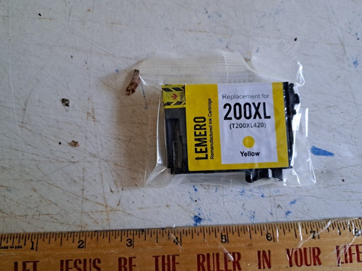 NEW Replacement Cartridge Yellow .