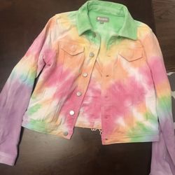 Kids Tye Dye Tractr Jacket 