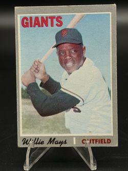 Willie Mays Baseball Card