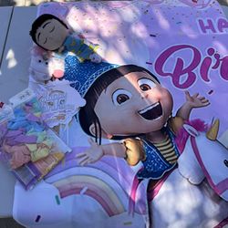 Agnus Birthday Decorations 