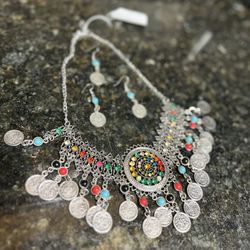 Afghan Jewelry Set – 4 Pieces