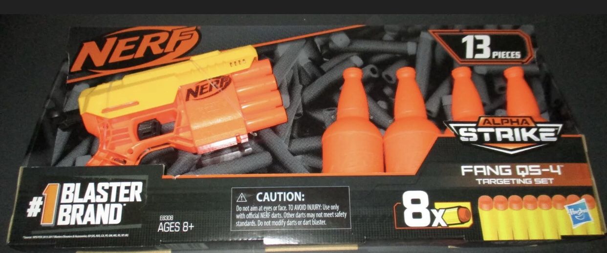 Nerf Alpha Strike Fang QS-4 Targeting Set Gun