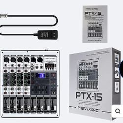 Phenyx Pro PTX 15 Audio Mixer