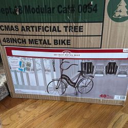 Decorative Christmas Bike 