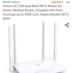 WiFi router.