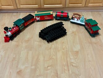 North Pole Express Christmas Train Set