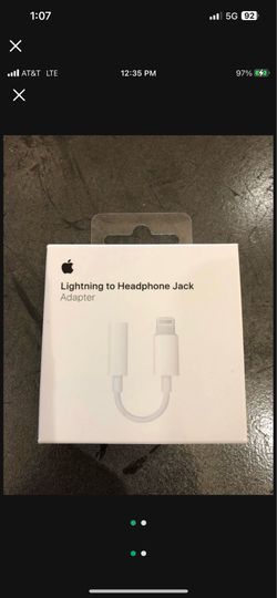 Brand New Apple iPhone Dongle Or Headphones Adapter Jack