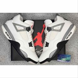 Jordan 4 White Cement 13 Men