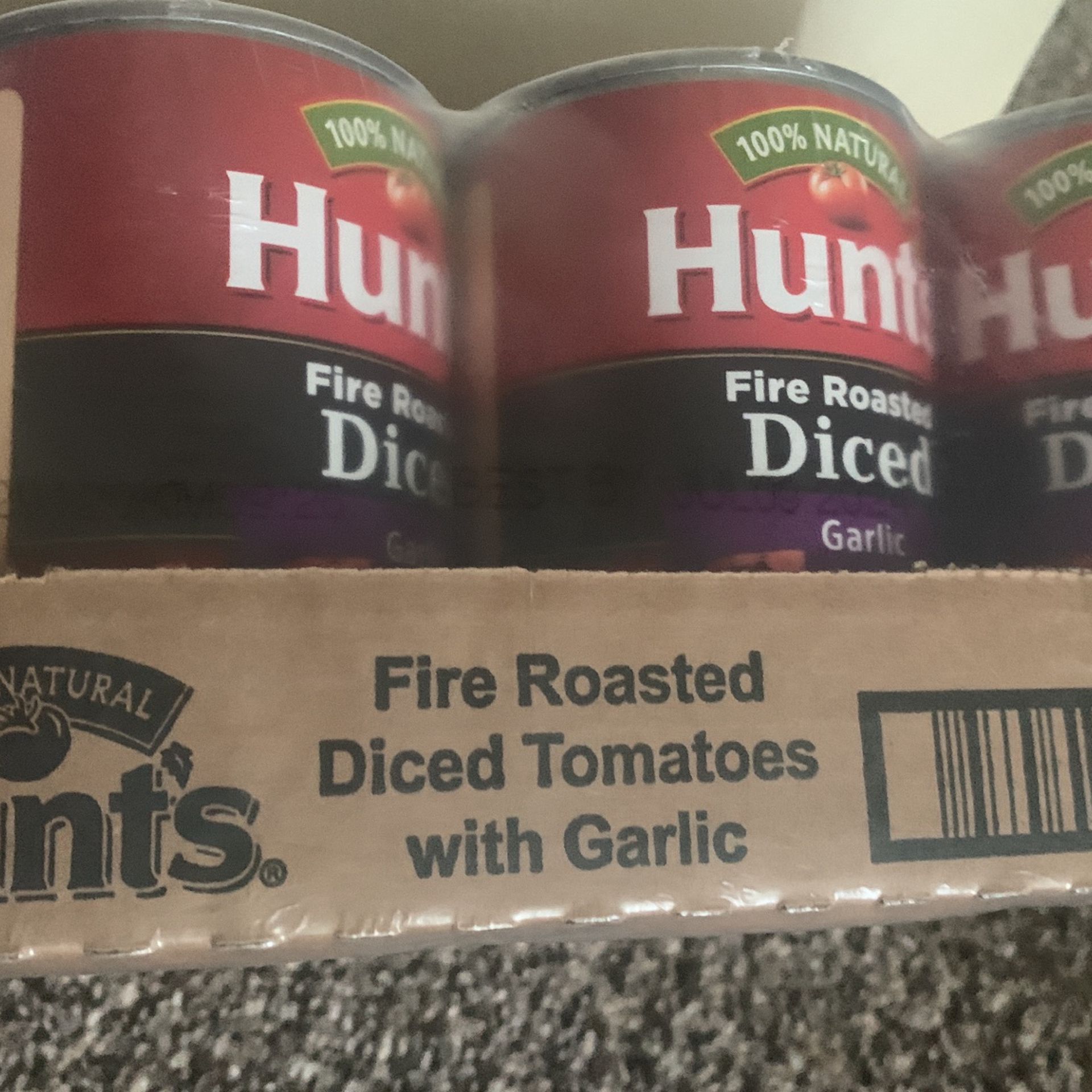 Hunt’s Fire Roasted Diced Garlic 🧄🍅 $15