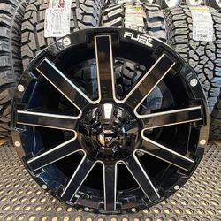 Rines 18x9 5x114 5x127 Fuel Contra  -12 Offset 