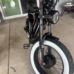 Dual Motor E Bike Amyet S8 New Forks 