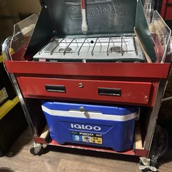 Custom Cooking Cart