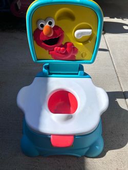 Elmo potty training toiled