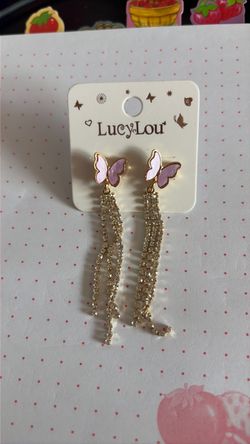 Butterfly earrings