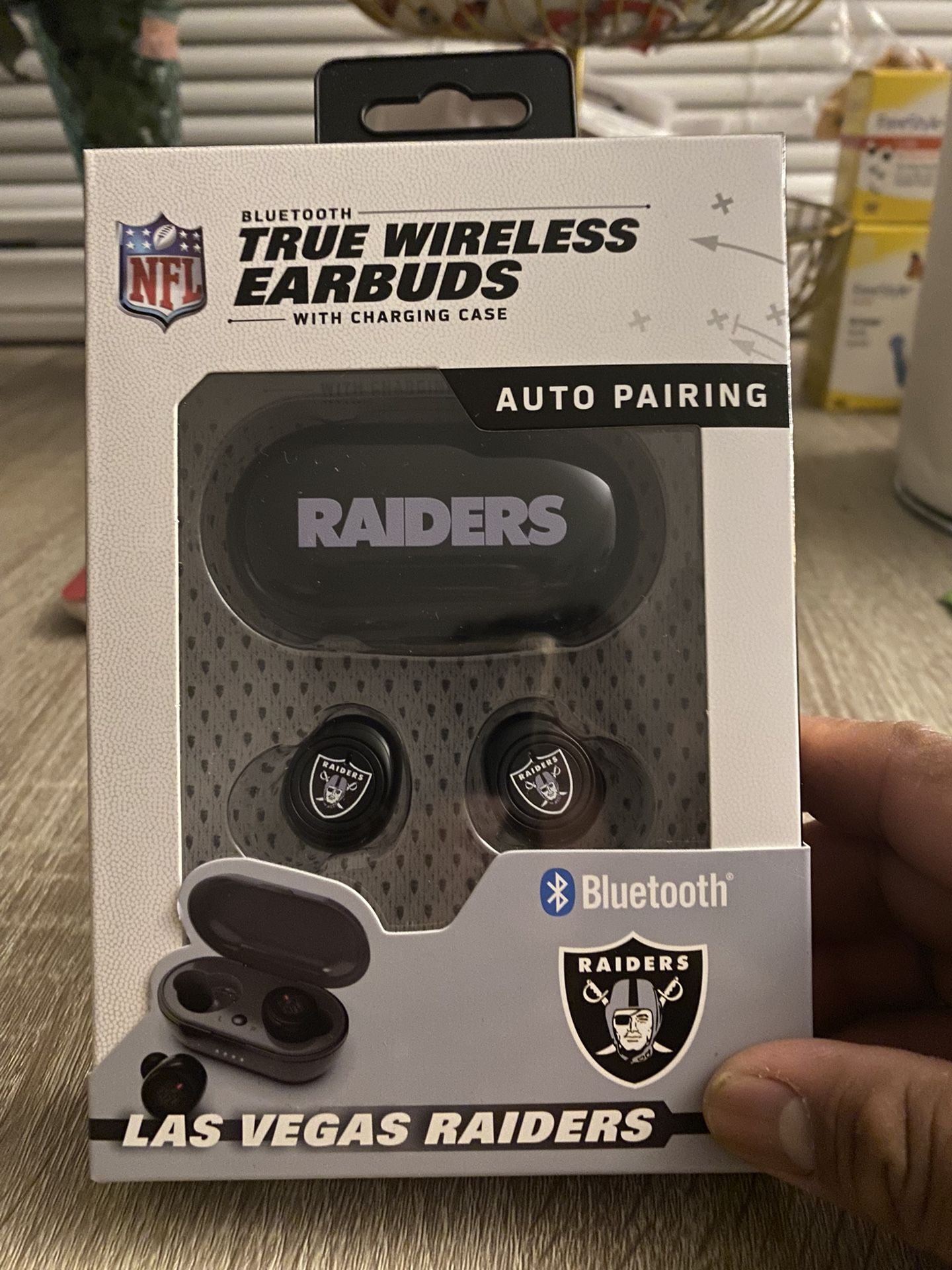 Raiders earbuds hot sale