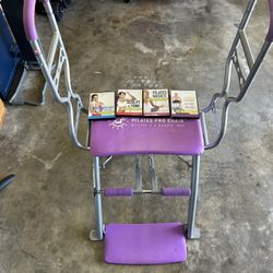 Pilates pro chair 4 Training DVDs 