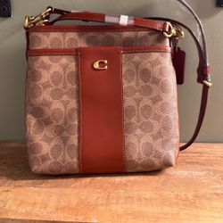 Kitt Signature Canvas Messenger Bag