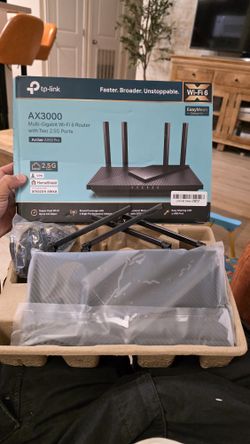 TP-Link AX3000 WiFi 6 Router (Archer AX55 Pro) - Multi Gigabit Wireless Internet, 2 x 2.5 Gbps Ports, Dual Band, VPN Router, OFDMA, MU-MIMO, USB 3.0 P