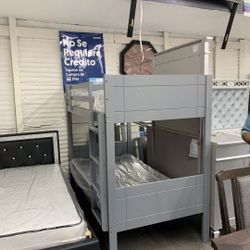 Bunk Bed With Mattress 