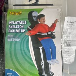 Unopened Inflatable Skeleton Pick Me Up 