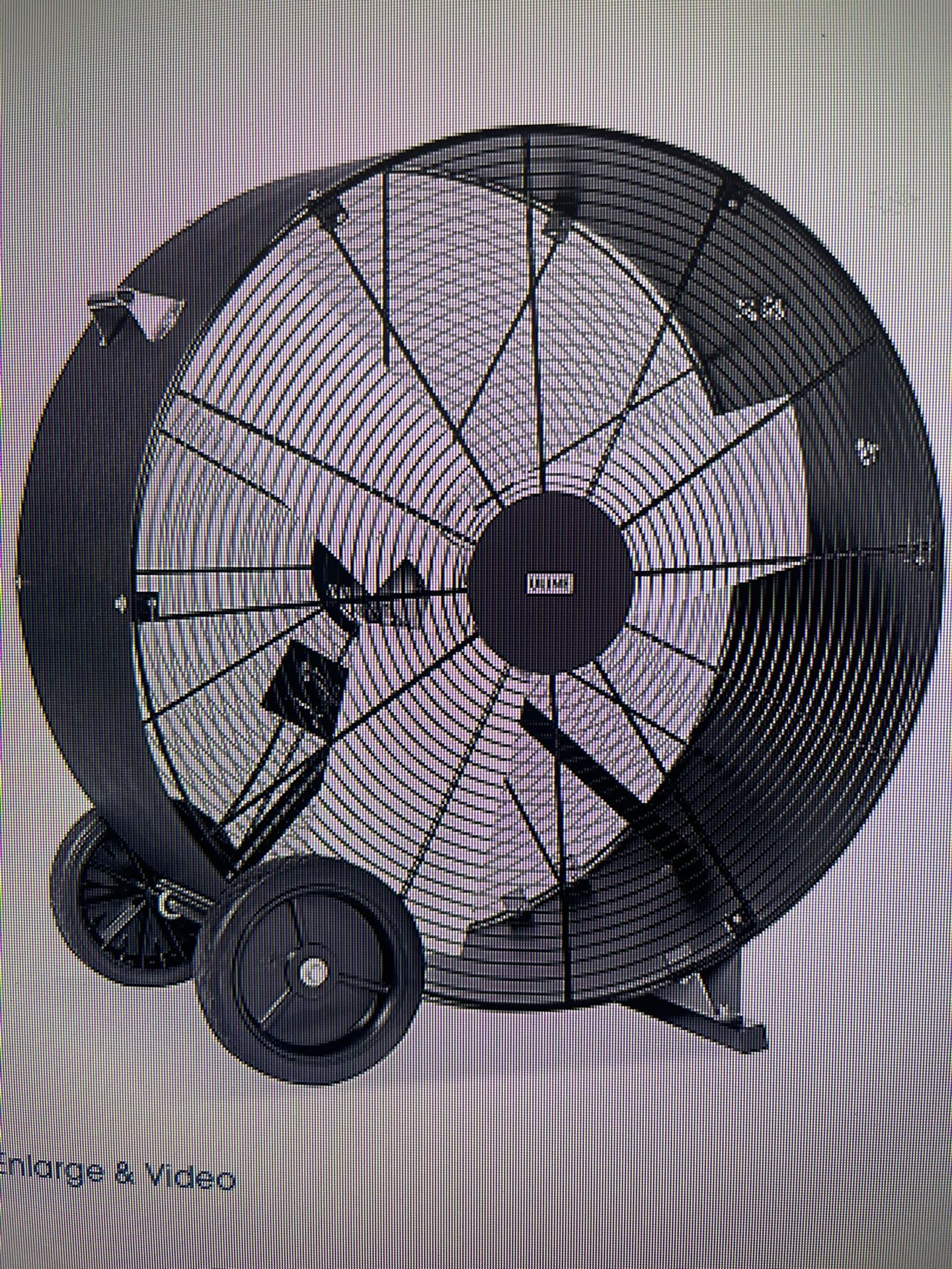 Industrial Drum Fan