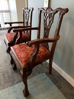 2 antique chairs