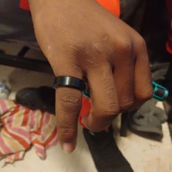 Men's Wedding Ring Black 