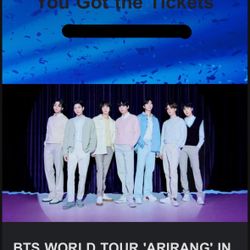 BTS Tickets For LA