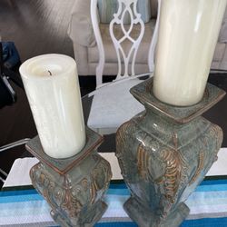 Candle Pillar Set