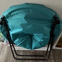 foldable chair Blue foldable chair