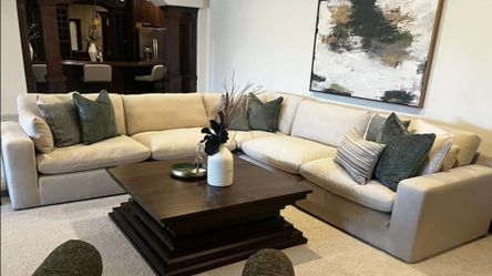 💞 luxury 3/4/5/6 piece sectional// with Chaise Couch Olivia 🎉 brand new/ modern/luxury 🌼