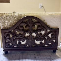 Iron Cast Napkin Holder 