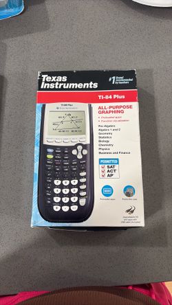 TI-84 Plus Graphing Calculator – Brand New Sealed / Like New