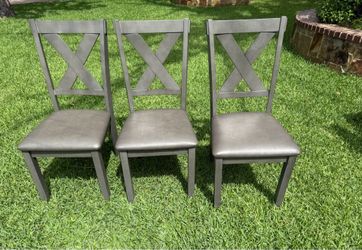 Grey chairs