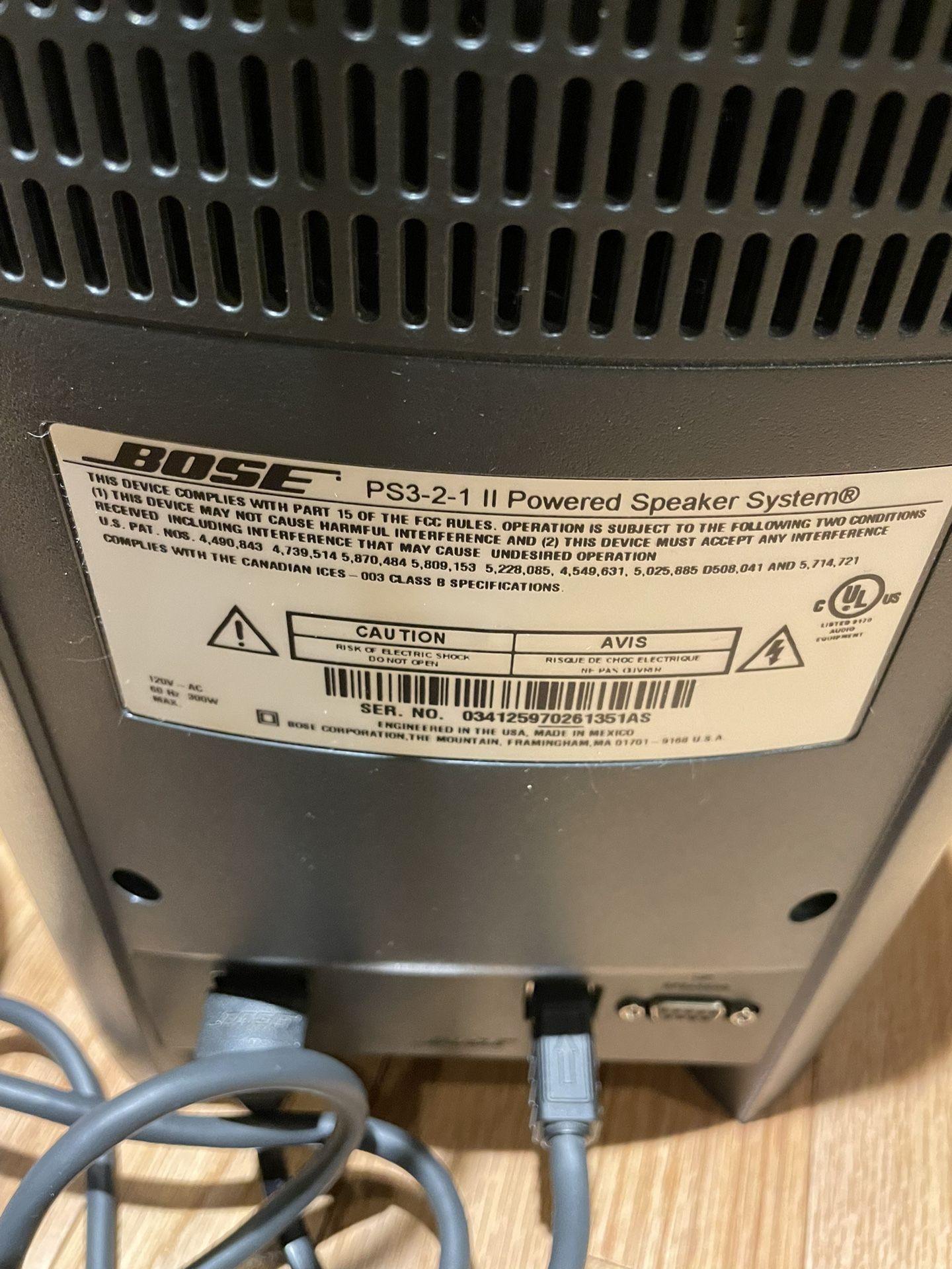 Bose 321 System