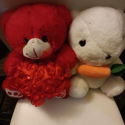 !! 2 Stuffed Animals 