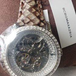 Rare Womens Automatic Watch NEW  BCBG MaxAzria