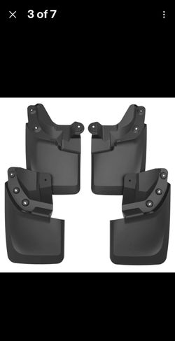 Mud Flaps Kit for Toyota Tacoma 2016-2023 Black Front and Rear Splash Guards with OEM Fender Flares