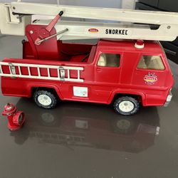Vintage Original Tonka Fire Truck With Hydrant 