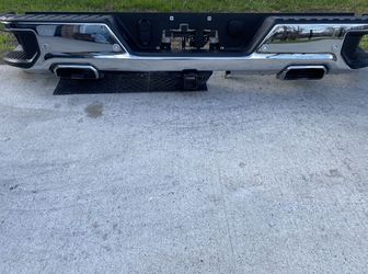 2020-23 Silverado Gmc Denali Rear Bumper W/sensors 