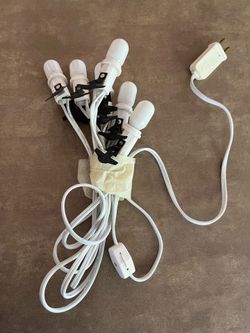 Department 56 Village - 6 Socket Light Set  With Switched Cord (bulbs not included)