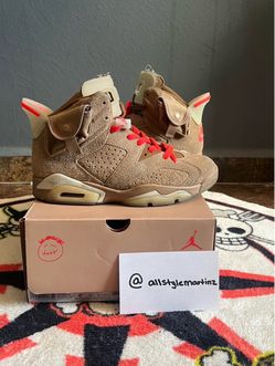 Jordan 6 Retro “Travis Scott British Khaki”