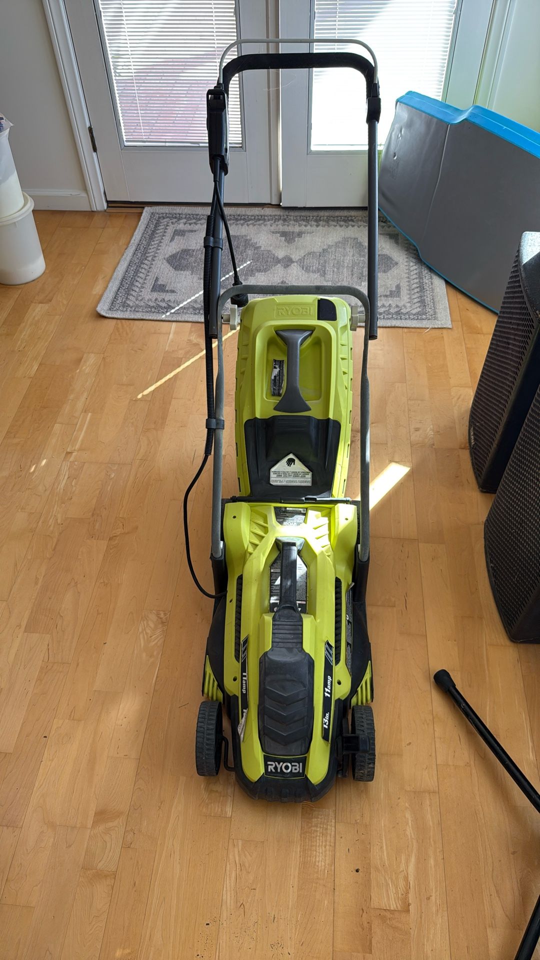 Ryobi 13 in. 11 Amp Corded Electric Walk Behind Push Lawn Mower