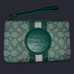 Coach Wallet Green