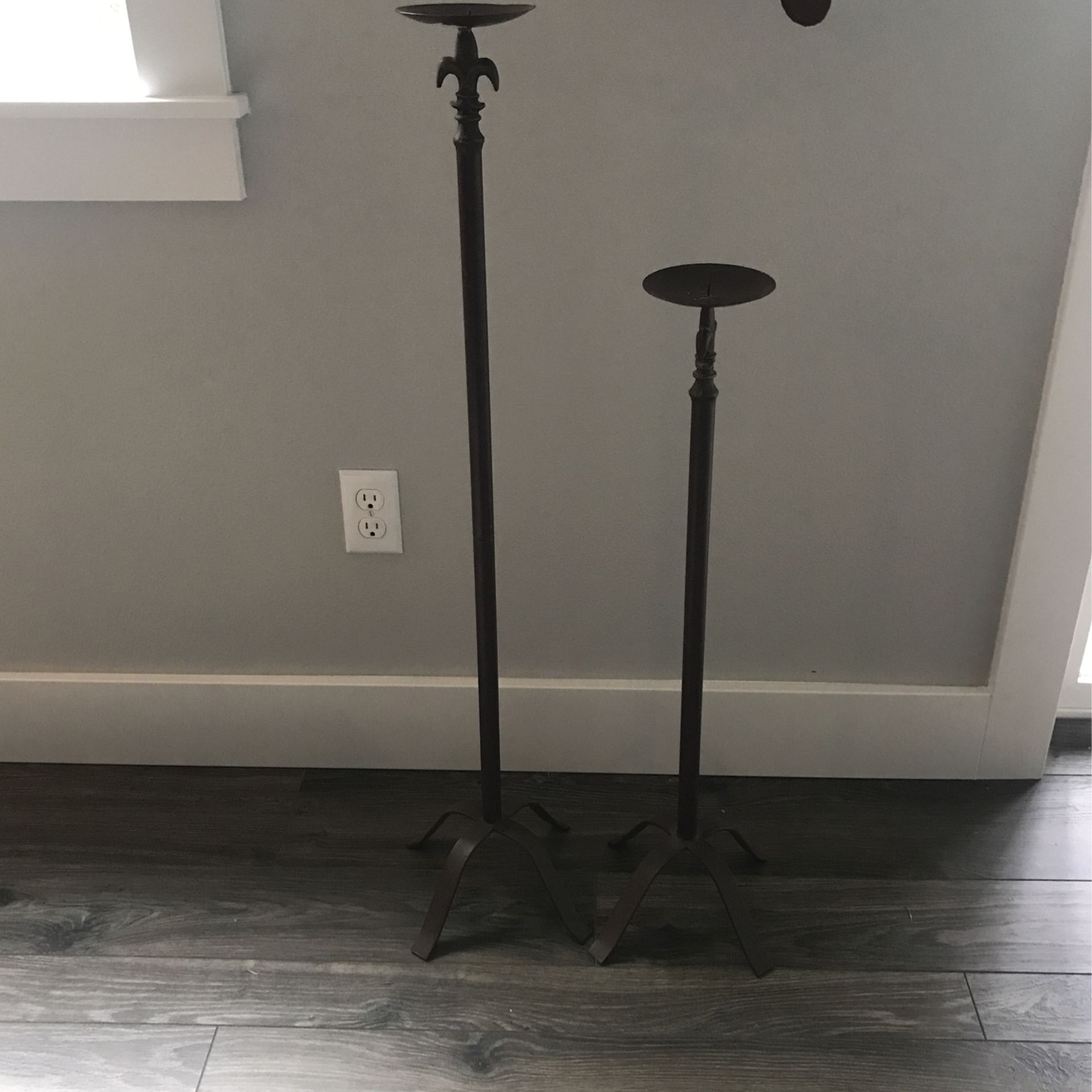 Tall Floor Candle Holders