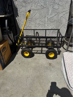 Vevor Gorilla cart with drop gates