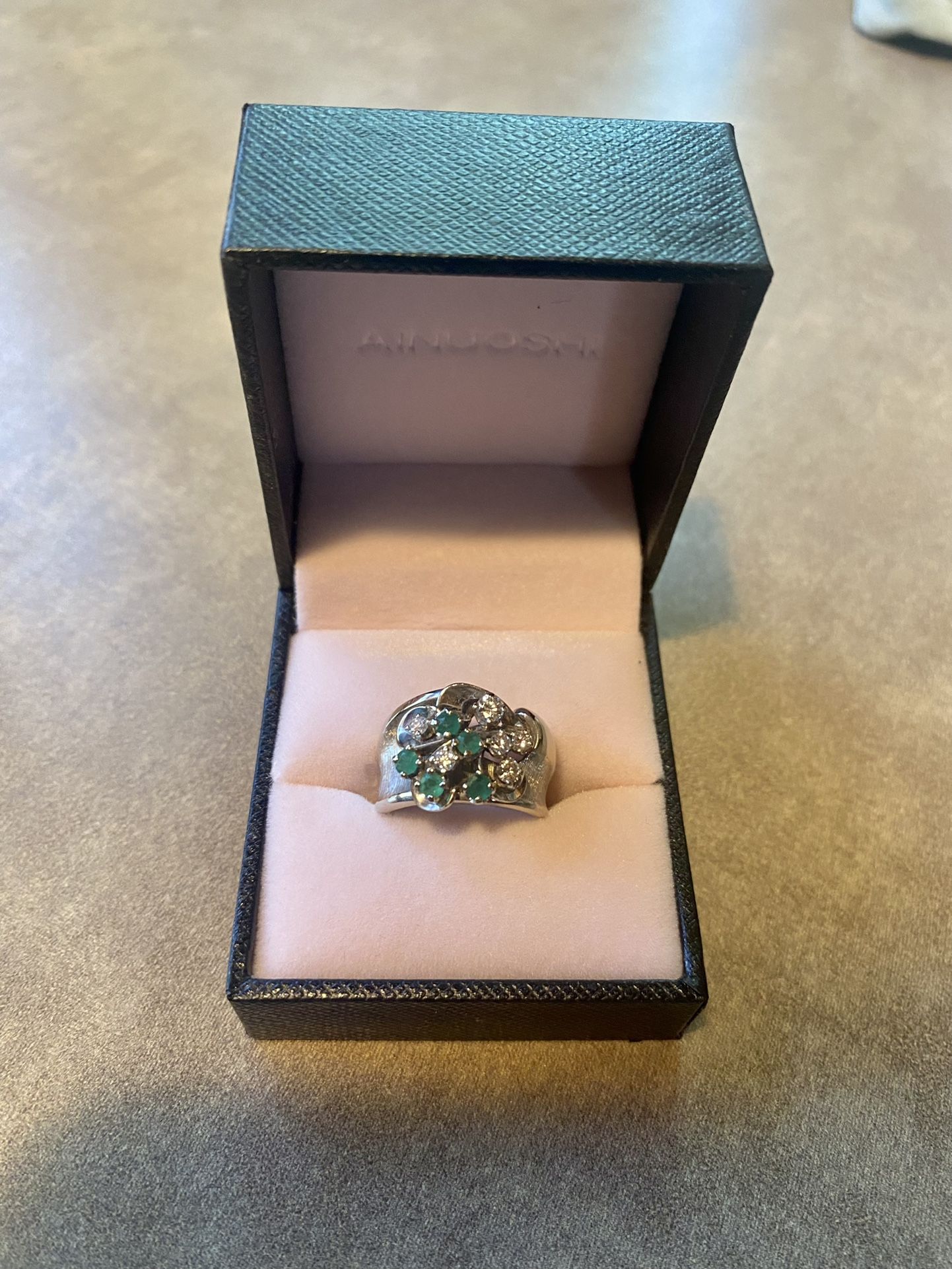 Beautiful Emerald and Diamond Ring Make An Offer